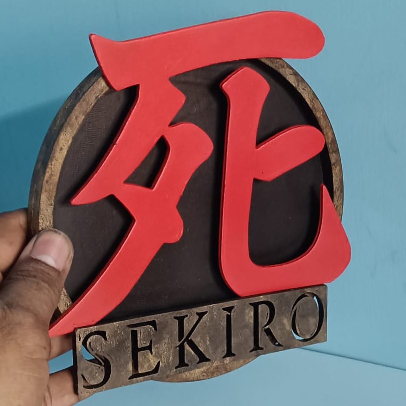 Game 3d Logo with Magnet