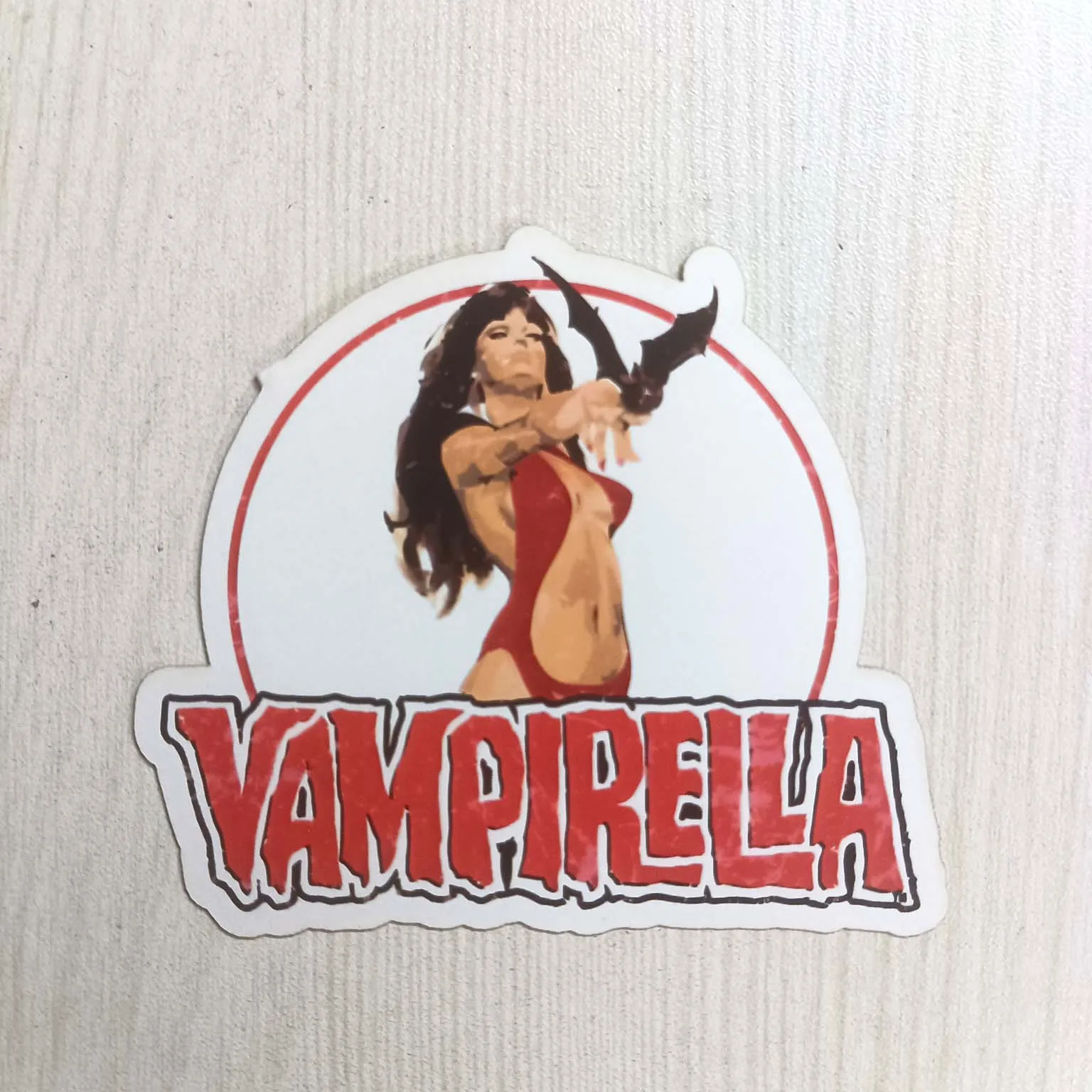 PVC Horror Vampirella Female Movie Character Women Sticker