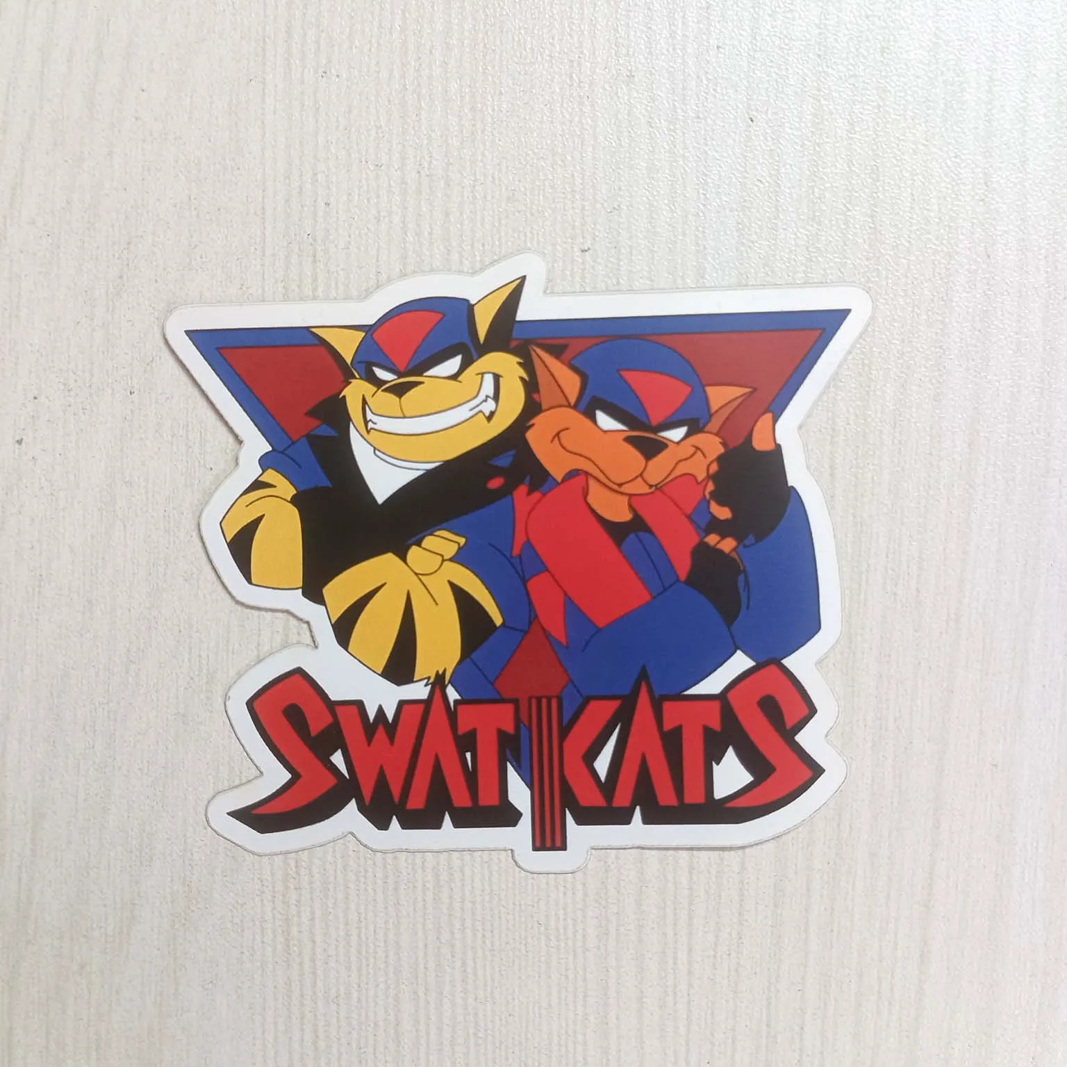 PVC Cartoon Series Cats Team Sticker