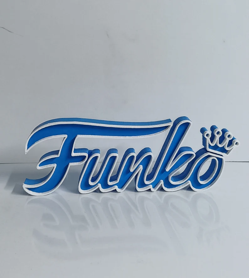 Game 3d Logo with Magnet