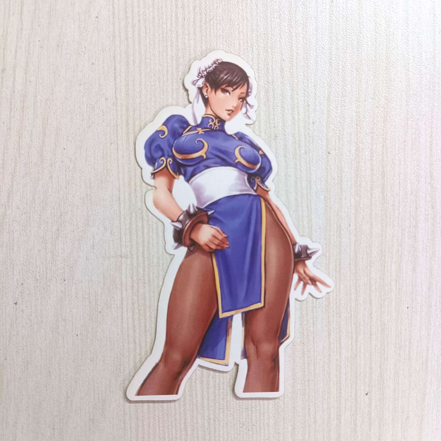 PVC Game Fighter Girl Chun Female Sticker