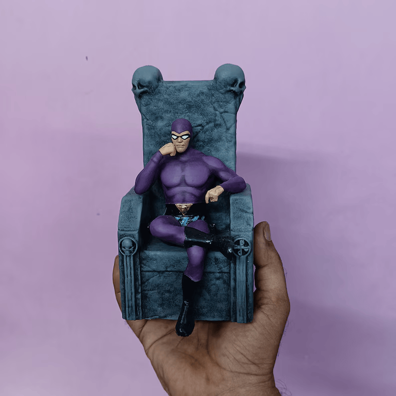 Phantom on Skull Throne
