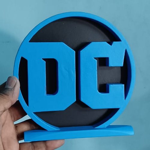 Comic 3d Logo with Magnet