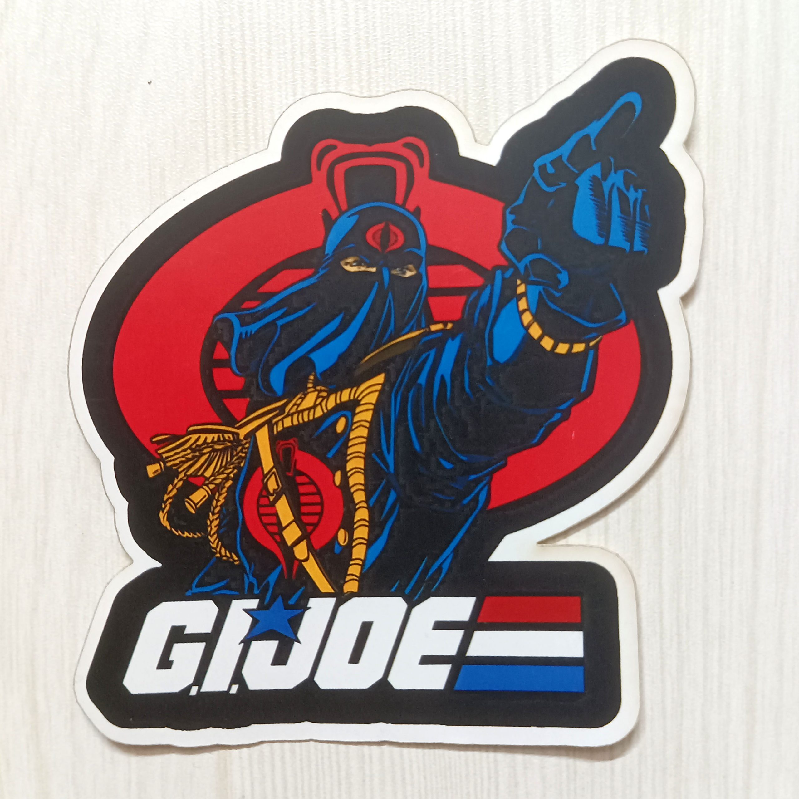 PVC Game Movie Joe Sticker