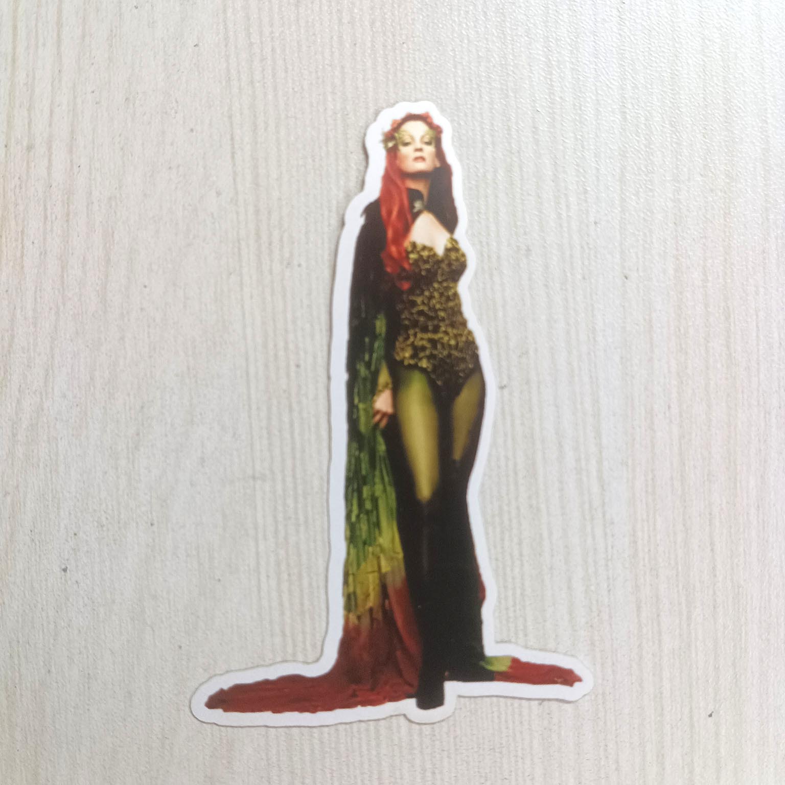 PVC Movie Character Lady Women Poison Girl Sticker