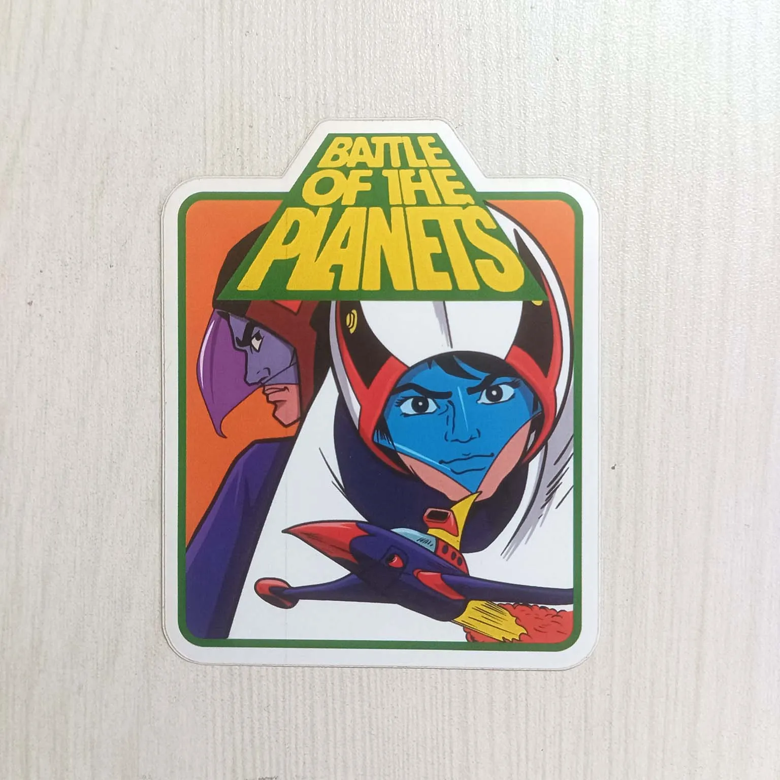 PVC Cartoon Series Battle Of Planet Team Sticker