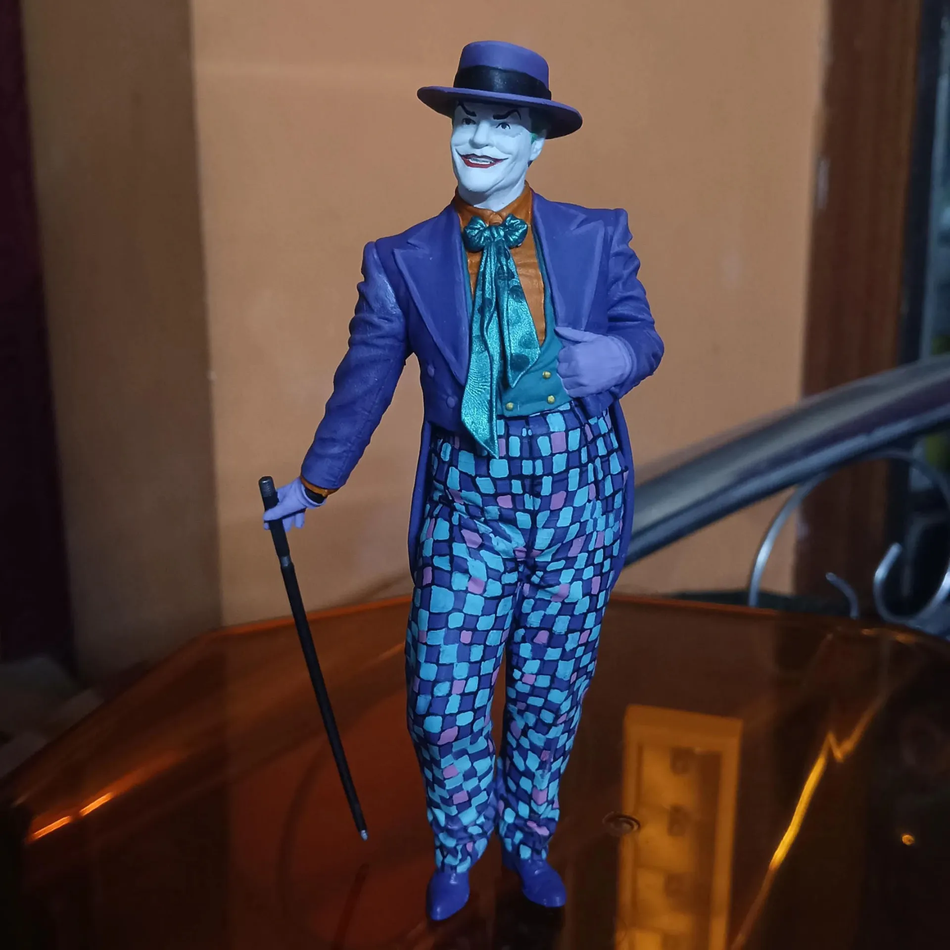 Nicholson Joker Hollywood Actor 3D Figurine Statue Figure 