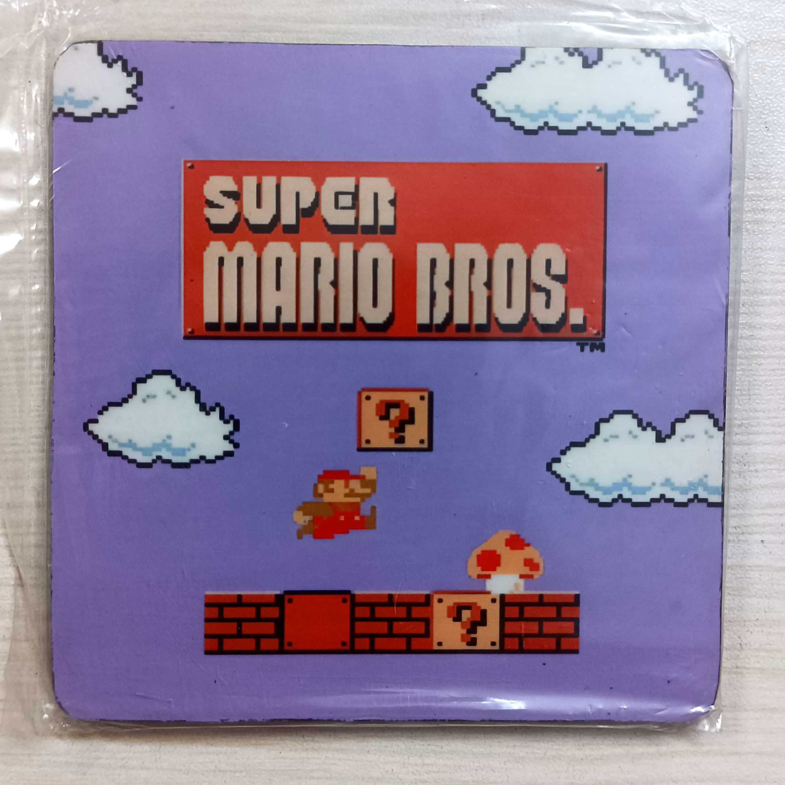 Wooden Coaster Fridge Magnet Retro Classic Game