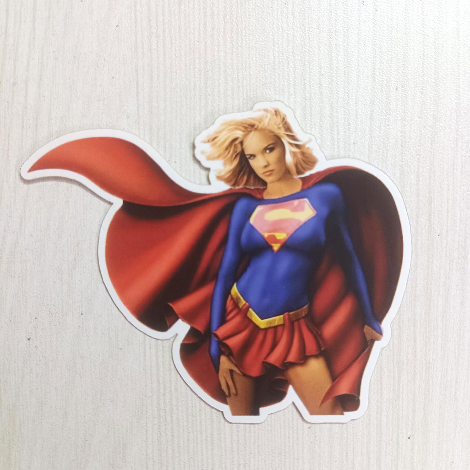 PVC Flying Girl Movie Comic Character Sticker