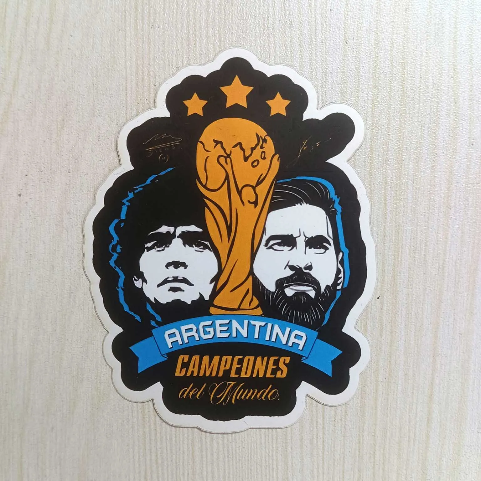 PVC Soccer Football Player CR7 Ronaldo Messi Sticker