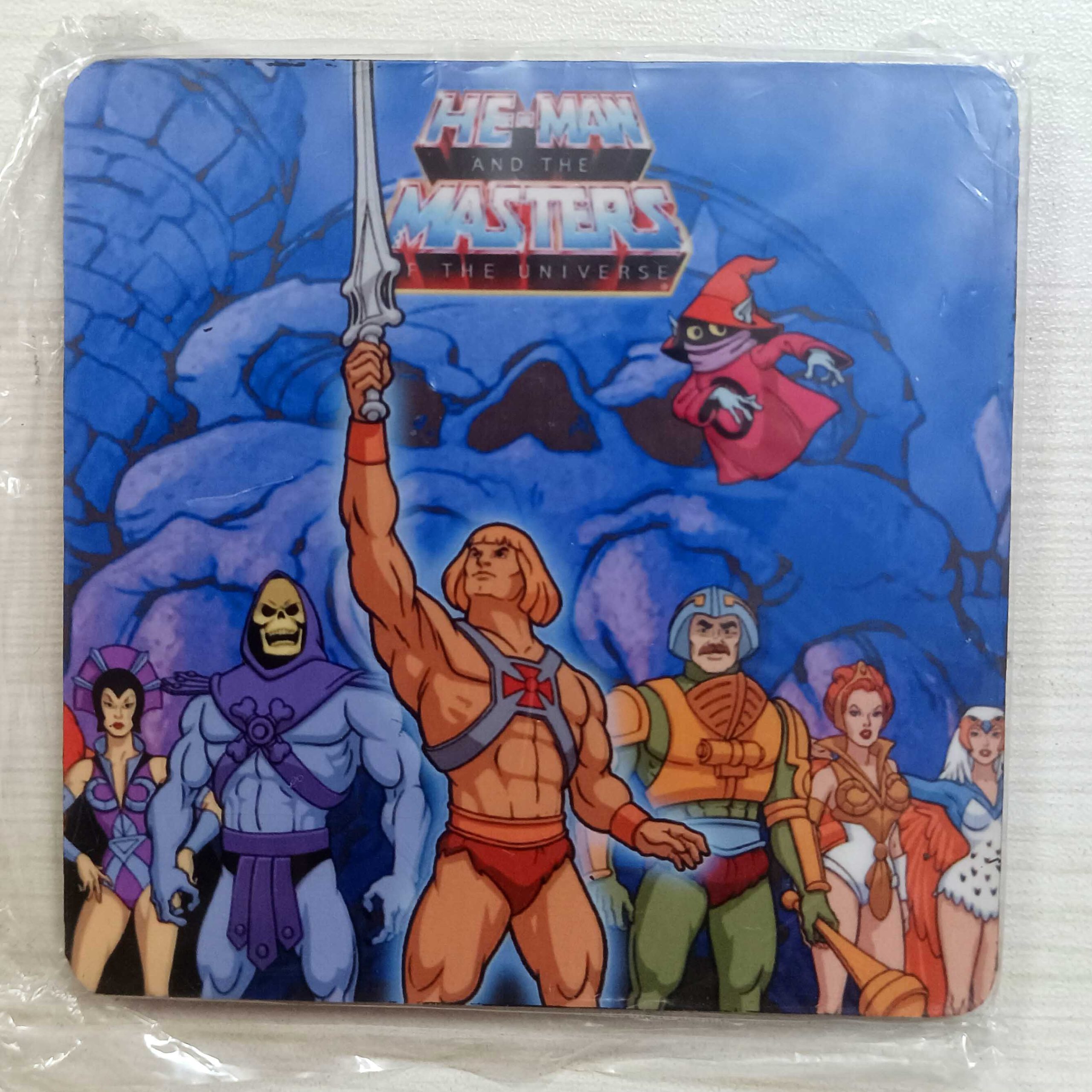 Wooden Coaster Fridge Magnet Heman MOTU