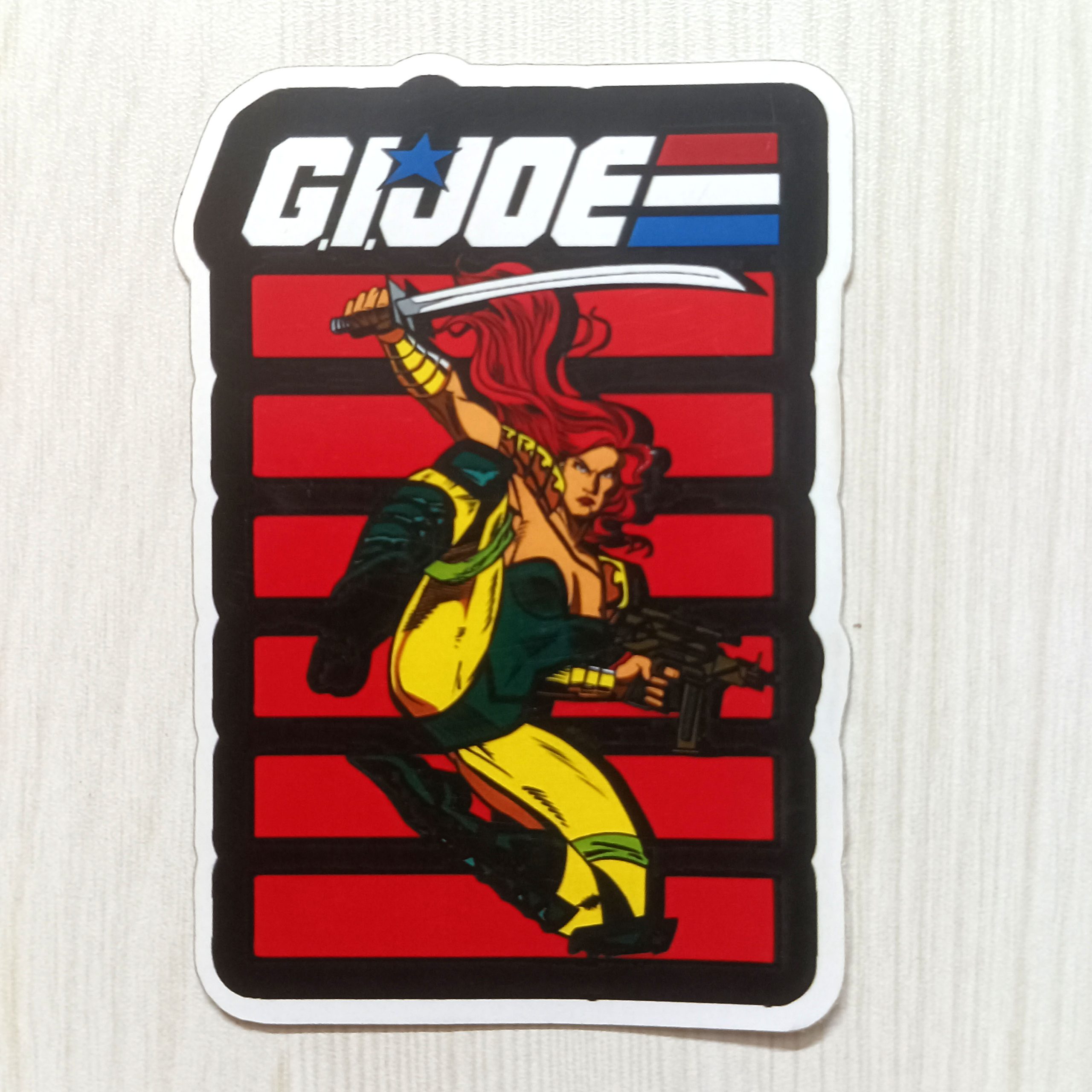 PVC Game Movie Joe Sticker