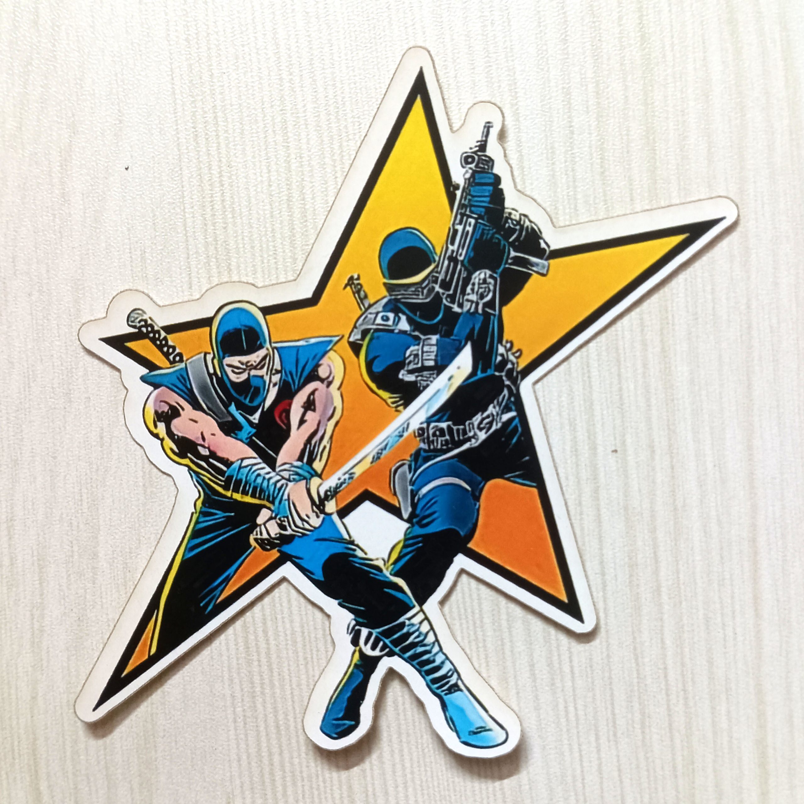 PVC Game Movie Joe Sticker