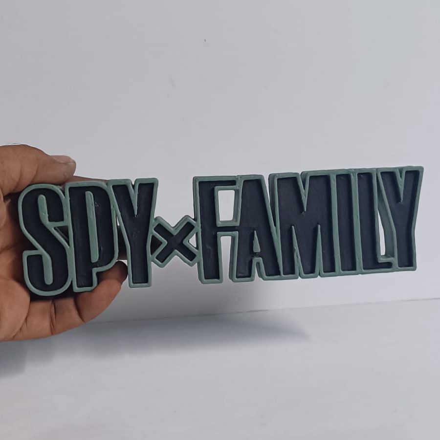 Anime 3d Logo With Magnet