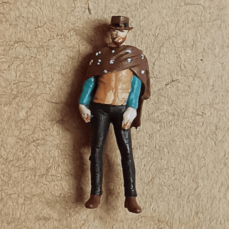 Scale 1:64 Movie Clint Eastwood Western Miniature