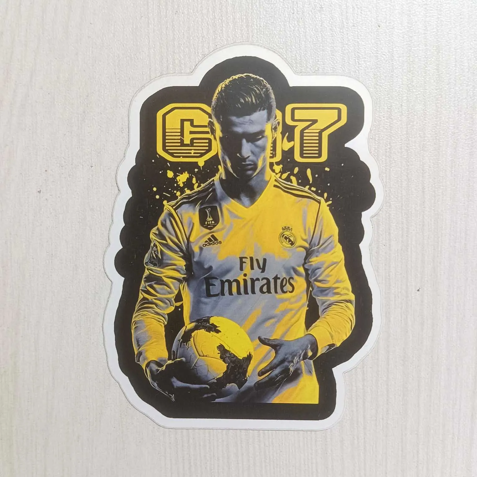 PVC Soccer Football Player CR7 Ronaldo Sticker
