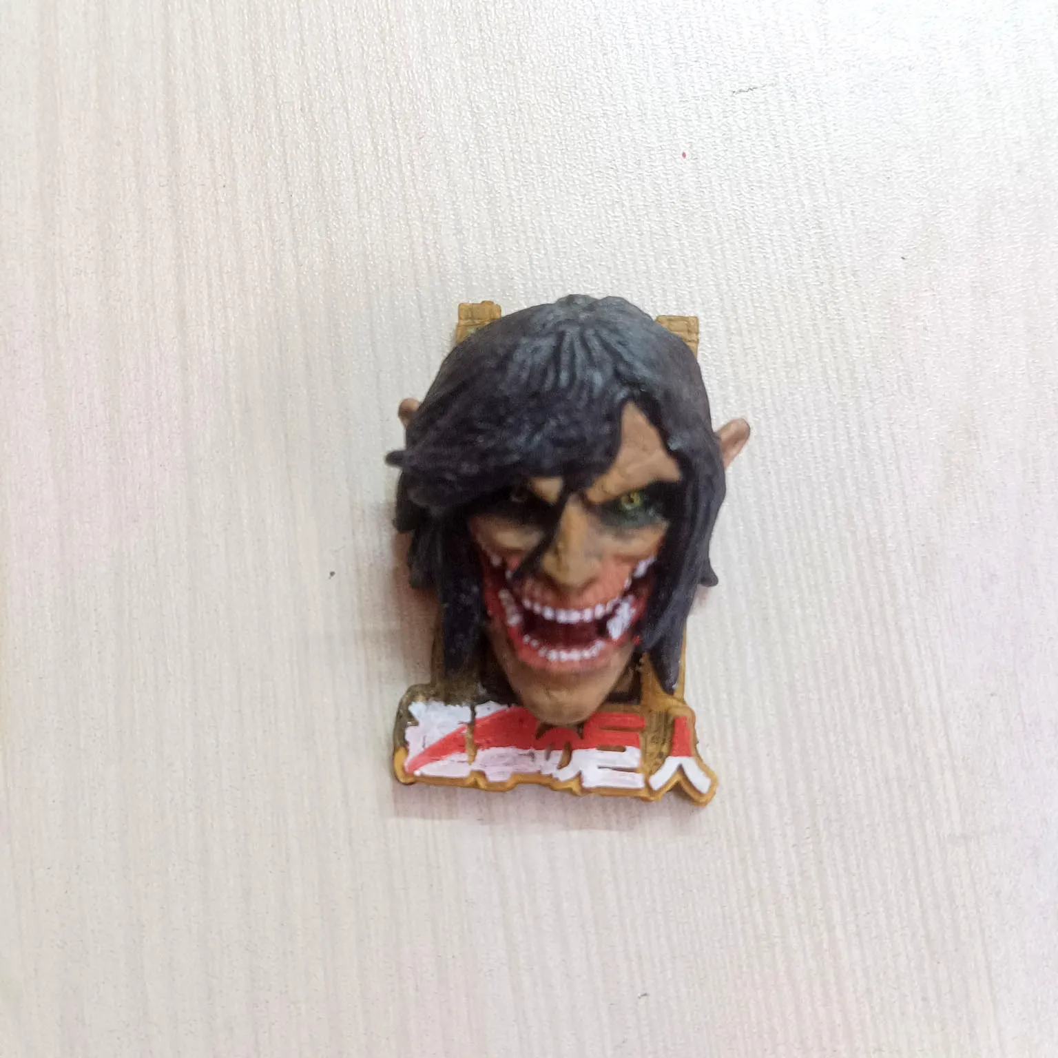 3D Magnet Attack Titan Anime Face Comic Movie