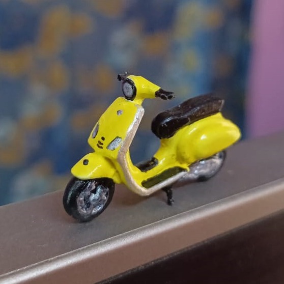 Vesp Scooter Scooty Scale 1:64