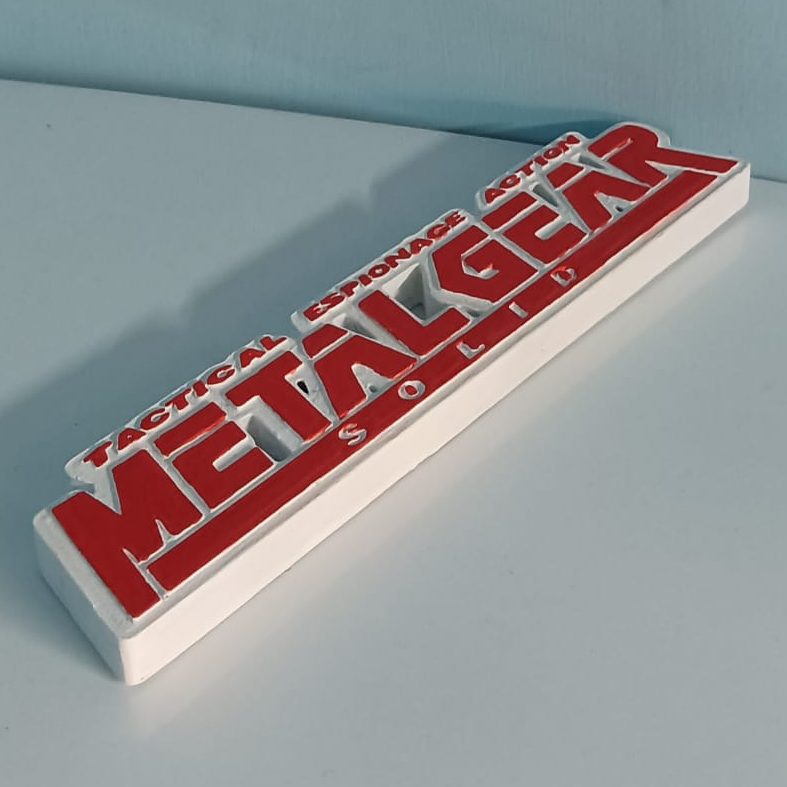Game 3d Logo with Magnet
