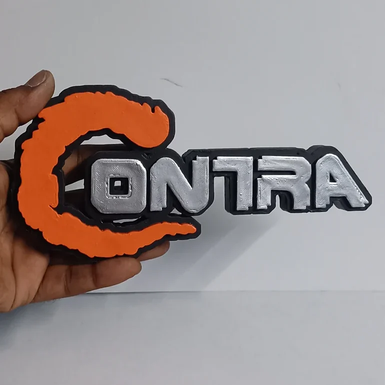 Game 3d Logo with Magnet