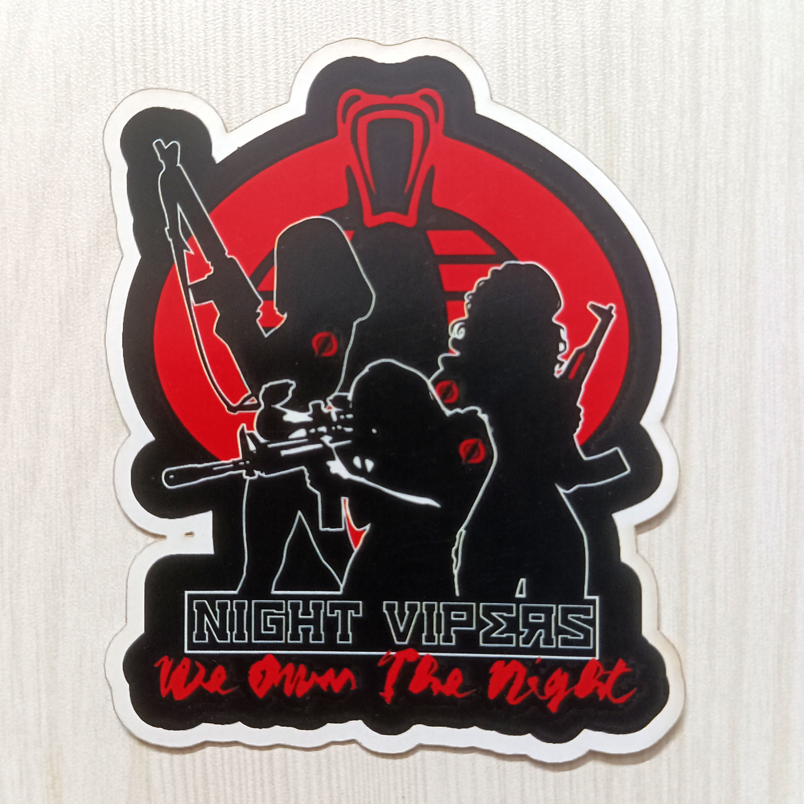PVC Game Movie Joe Sticker