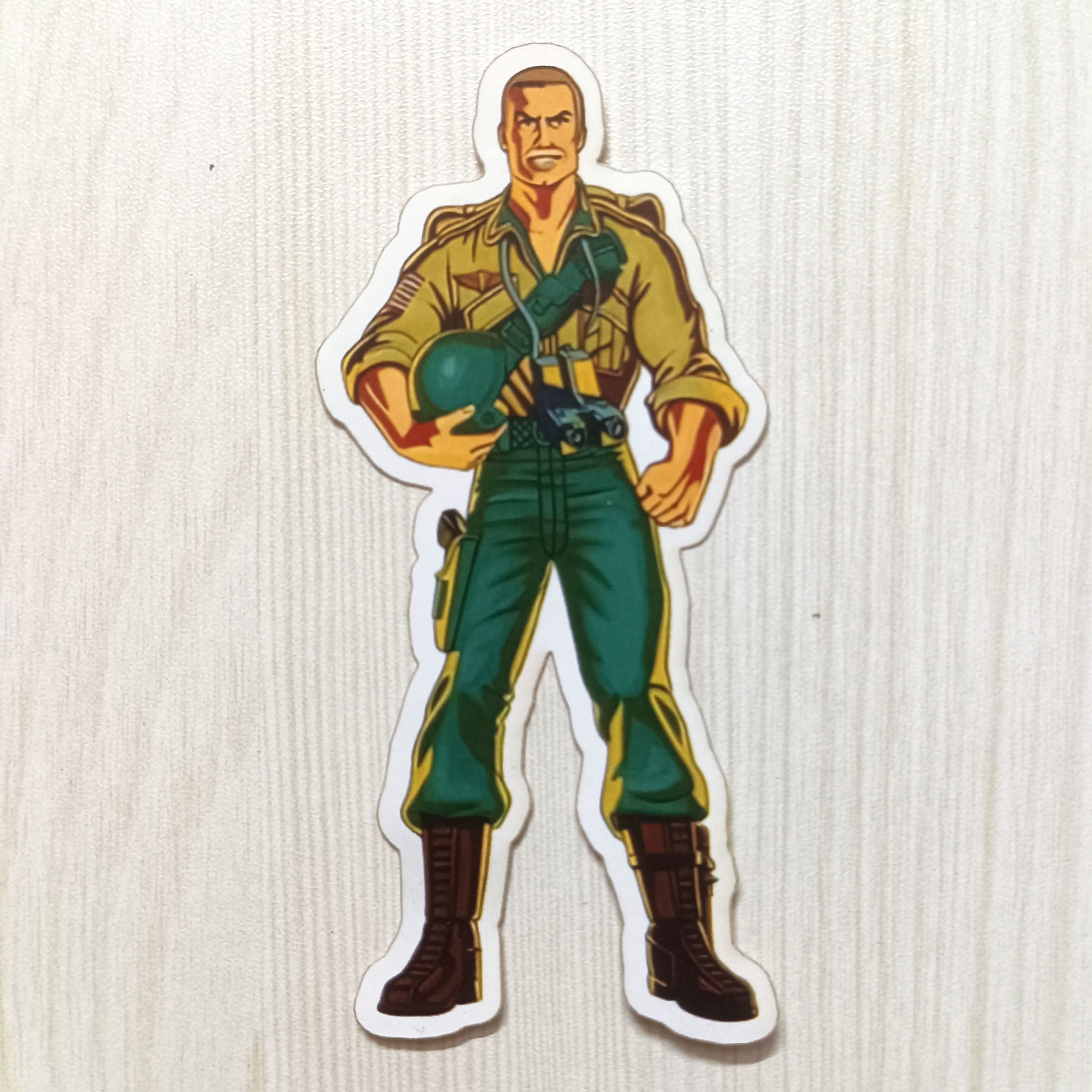 PVC Game Movie Joe Sticker
