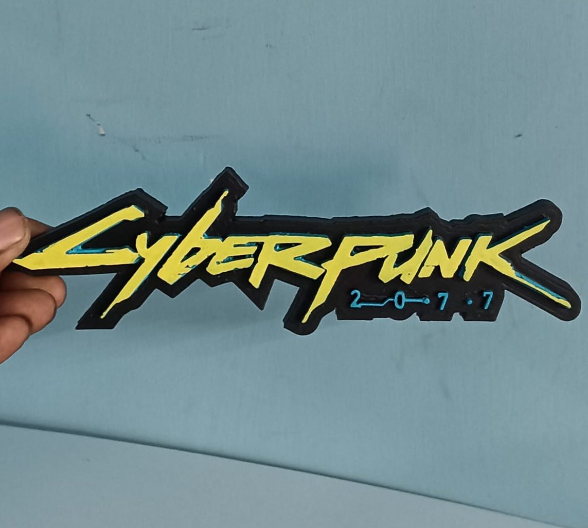 Game 3d Logo with Magnet