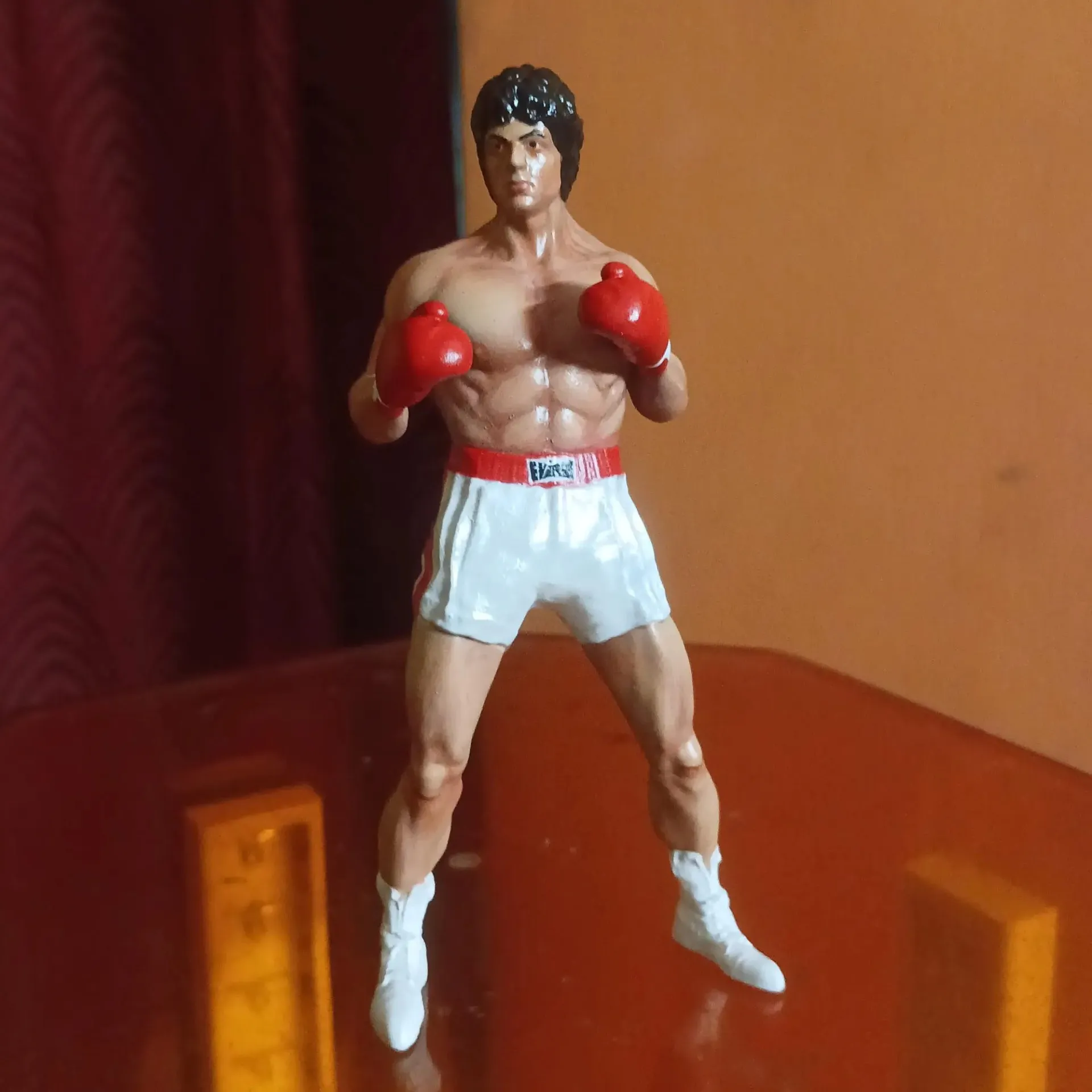Sylvester Stallone Rocky 3D Figurine Status Figure Replica Model