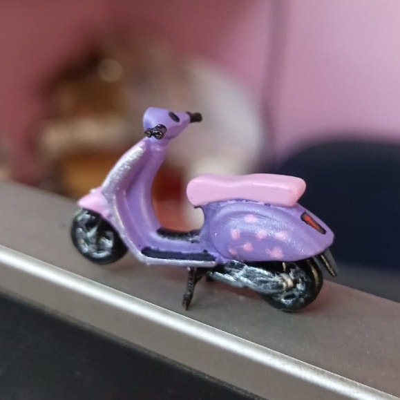 Vesp Scooter Scooty Scale 1:64