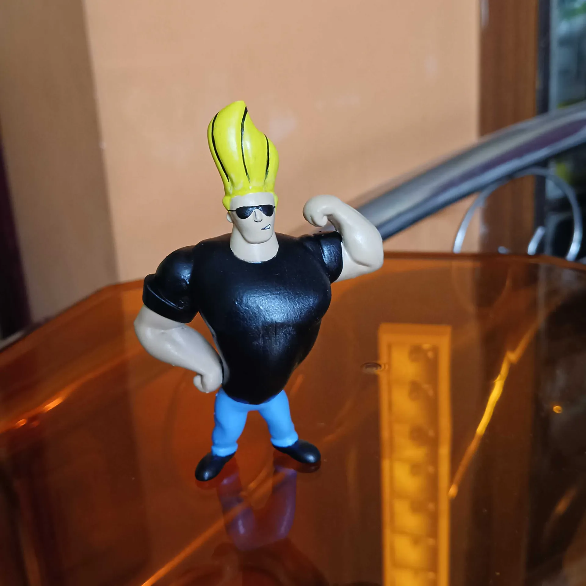Miniature 3D Figurine Bravo Comic Cartoon Character 3.5inch