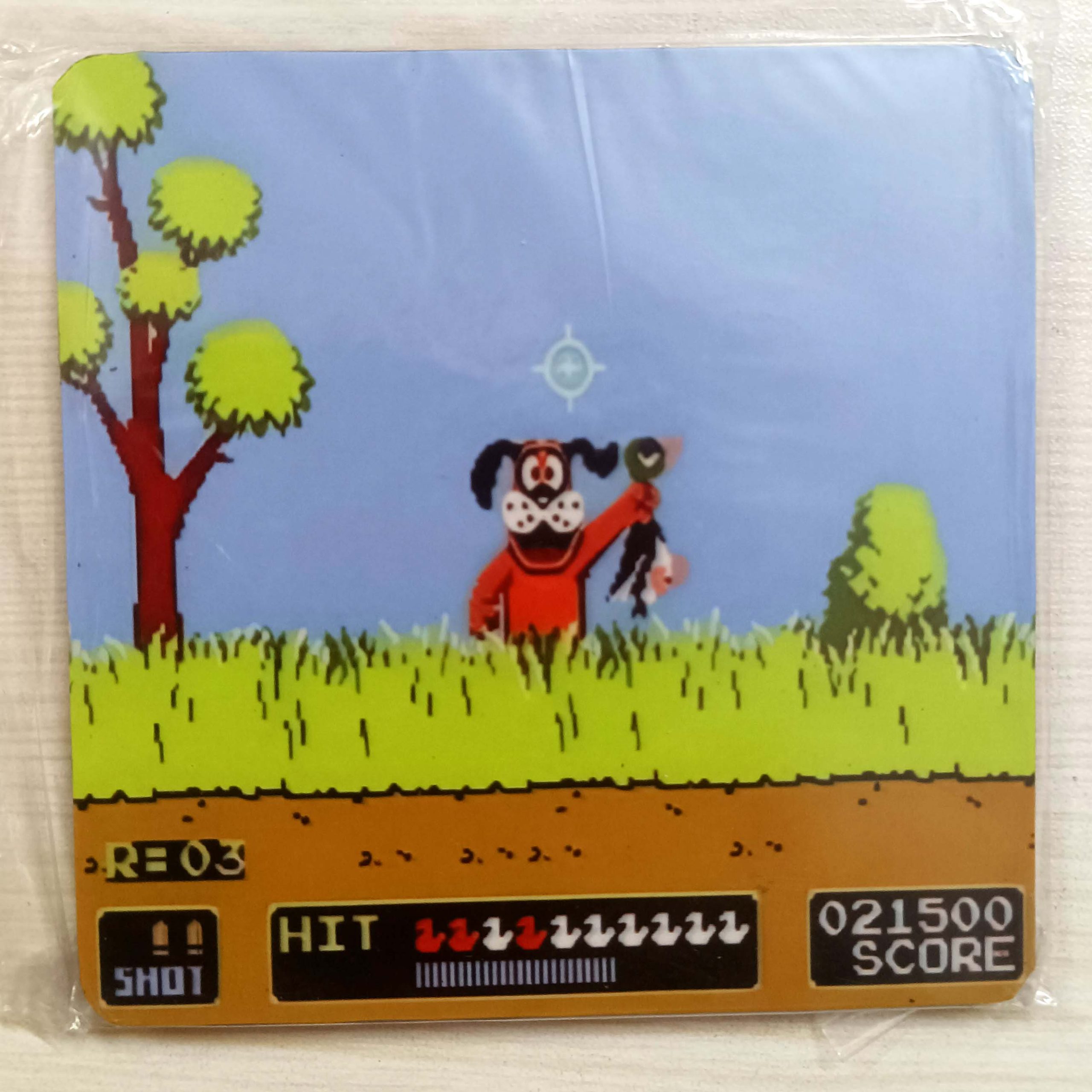 Wooden Coaster Fridge Magnet Retro Classic Game