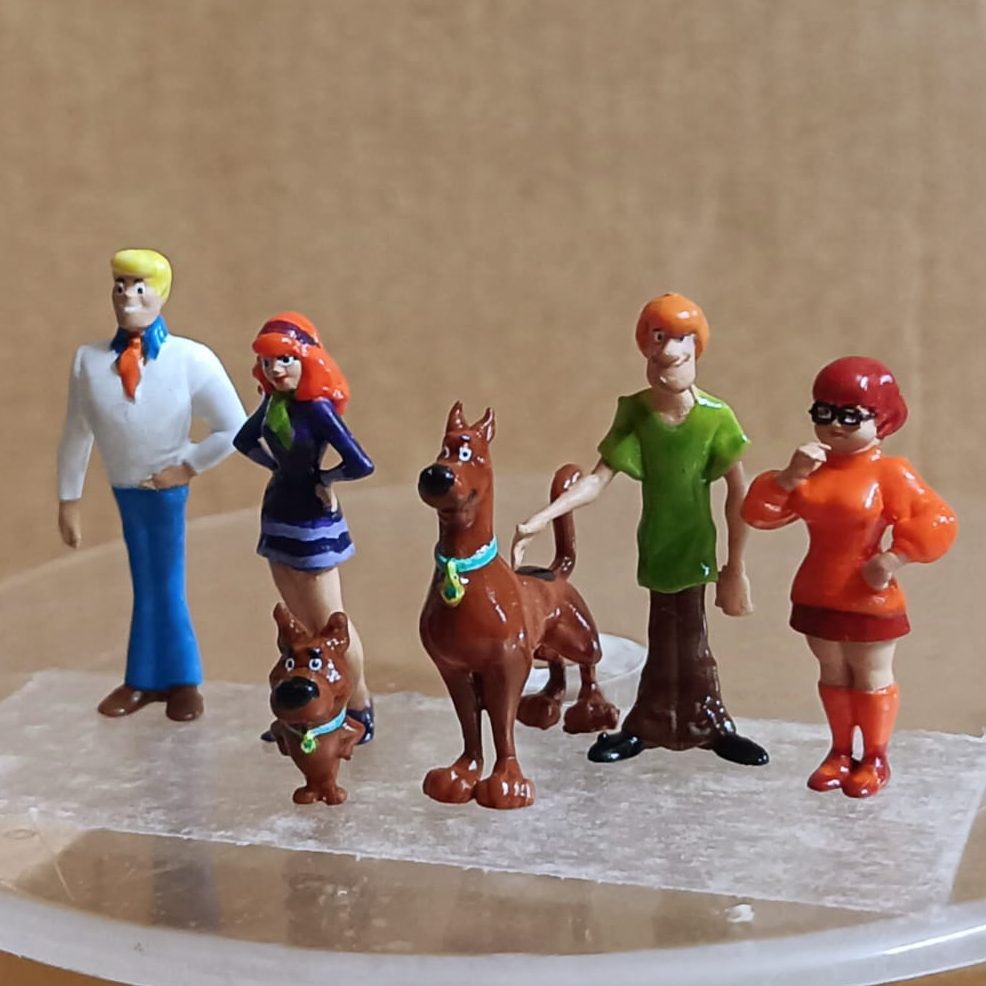 Scale 1:64 Comic Movie Dog Miniatures