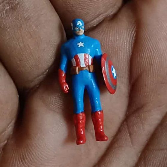 Scale 1:64 Movie Comic Captain Miniature