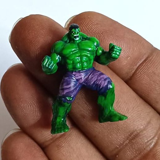 Scale 1:64 Green Man Movie Miniature