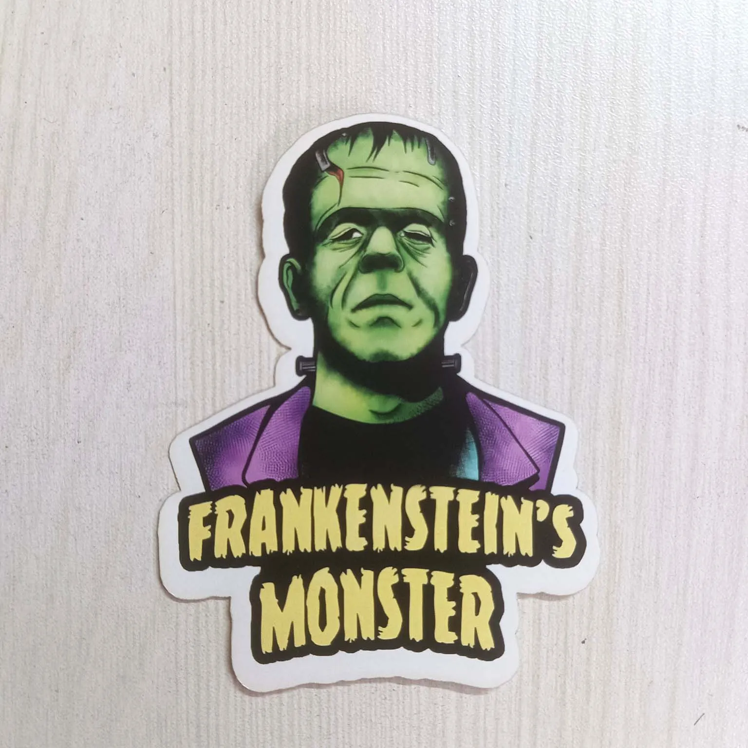 PVC Horror Frankenstein Old Movie Monster Character Sticker