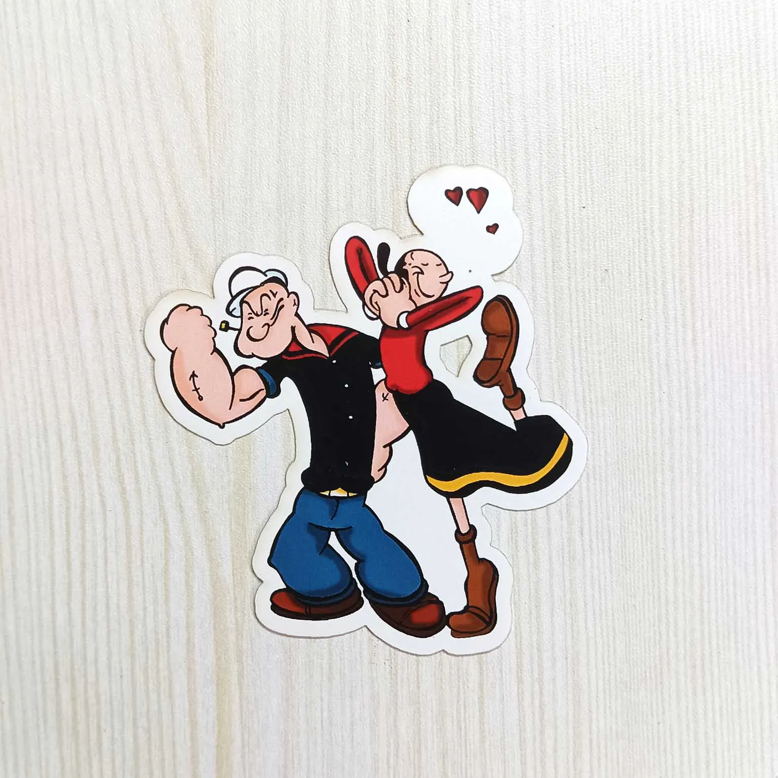 PVC Cartoon Series Sailor Man Character Sticker