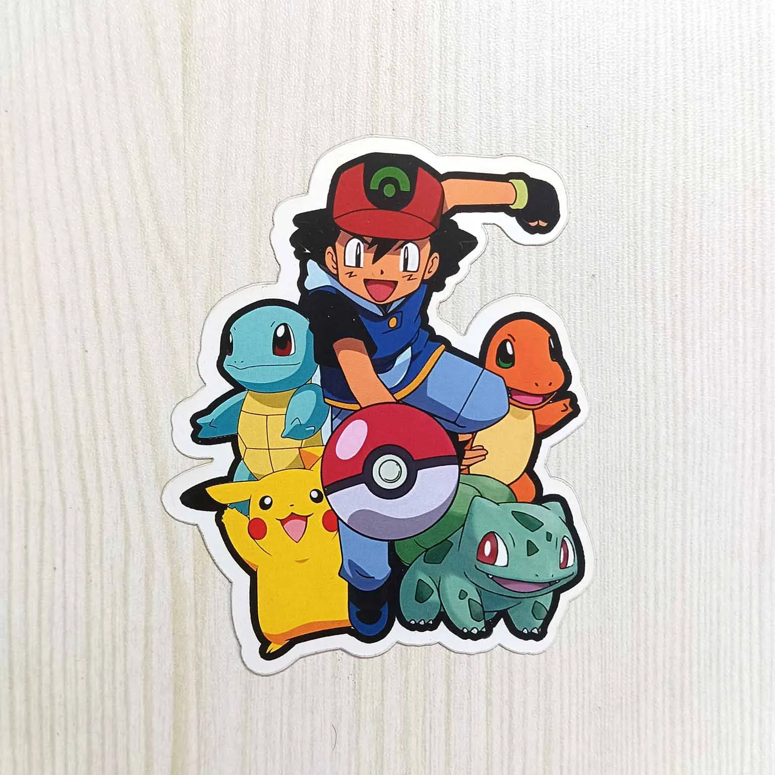 PVC Cartoon Series Poke Boy Trainer Sticker