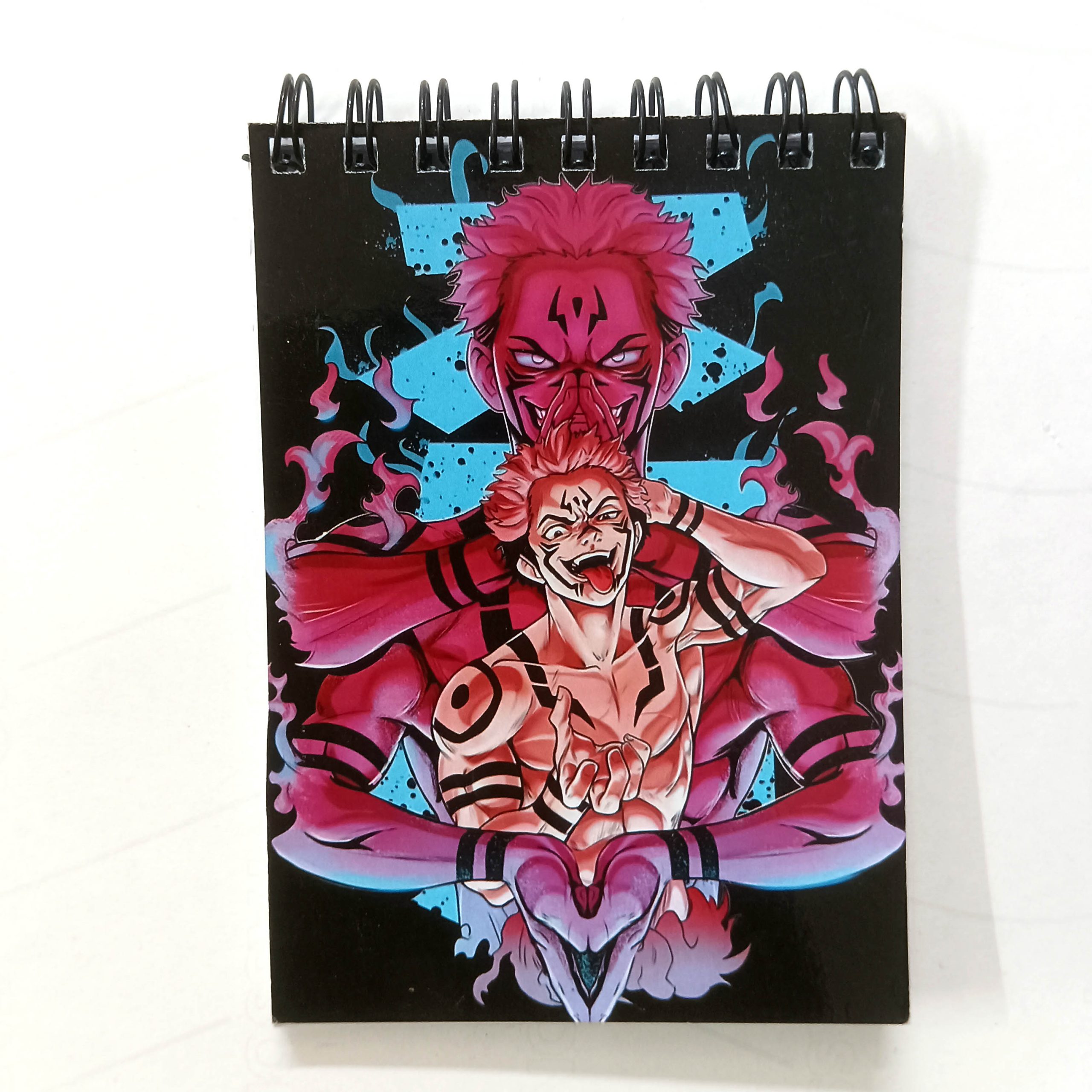 Size A7 Anime Notepad Notebook Pocket Diary