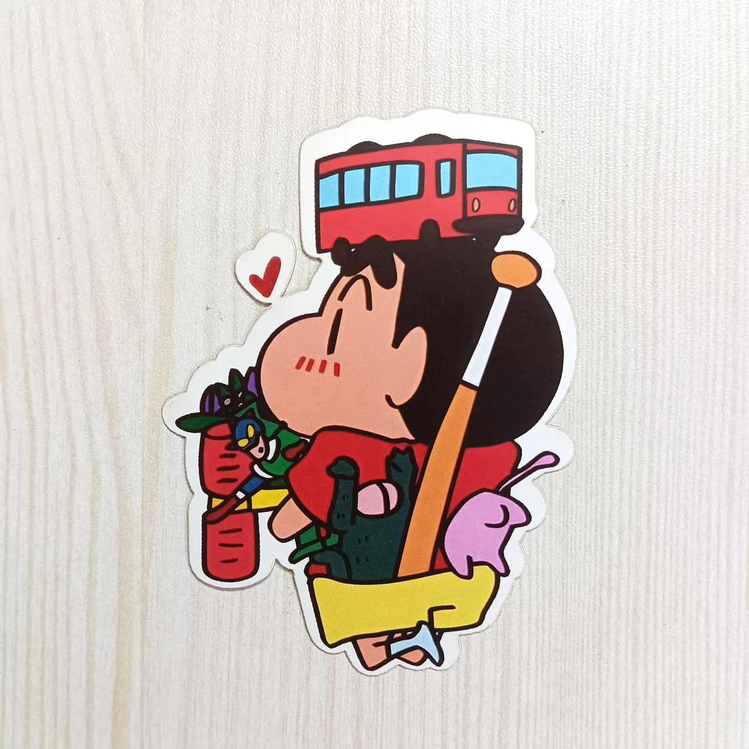 PVC Cartoon Series Sin Character Sticker