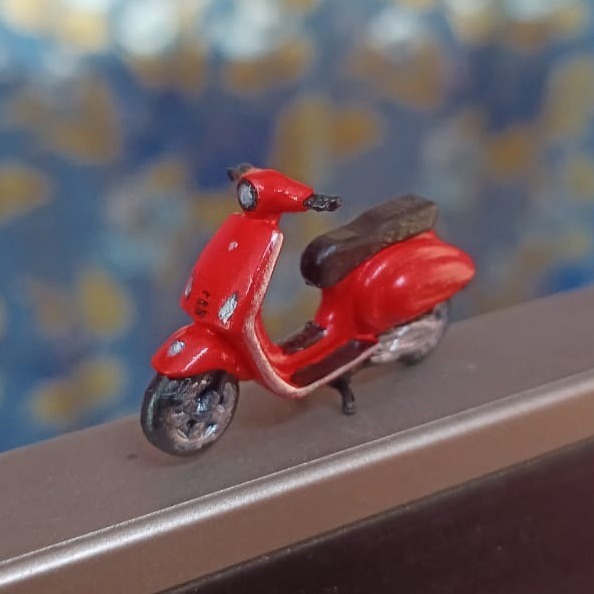 Vesp Scooter Scooty Scale 1:64