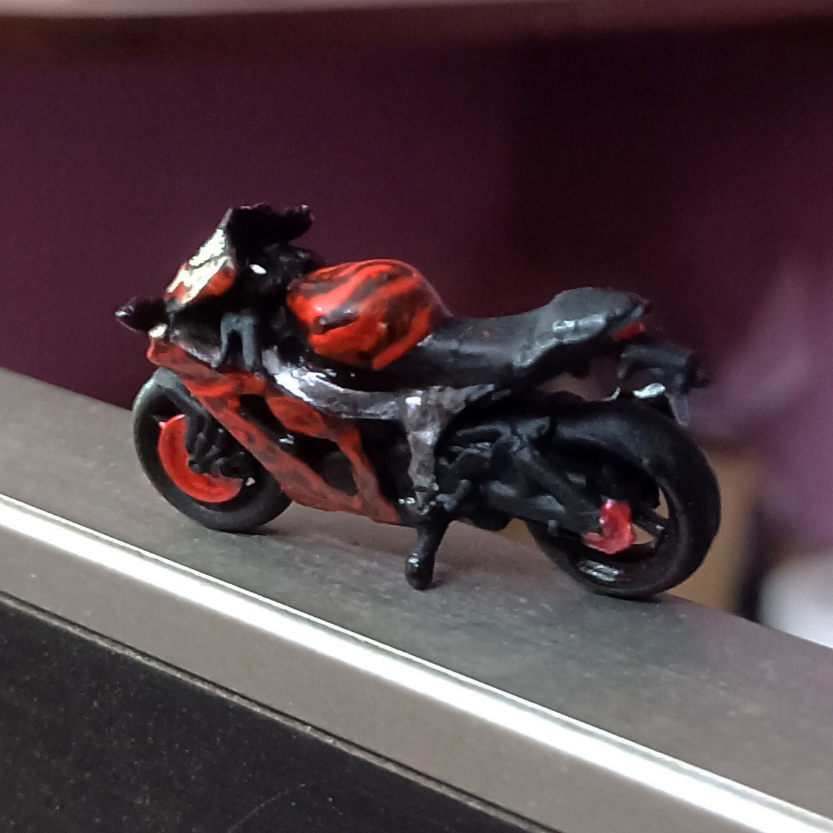 Ninja Bike Racing Motorcycle Scale 1:64