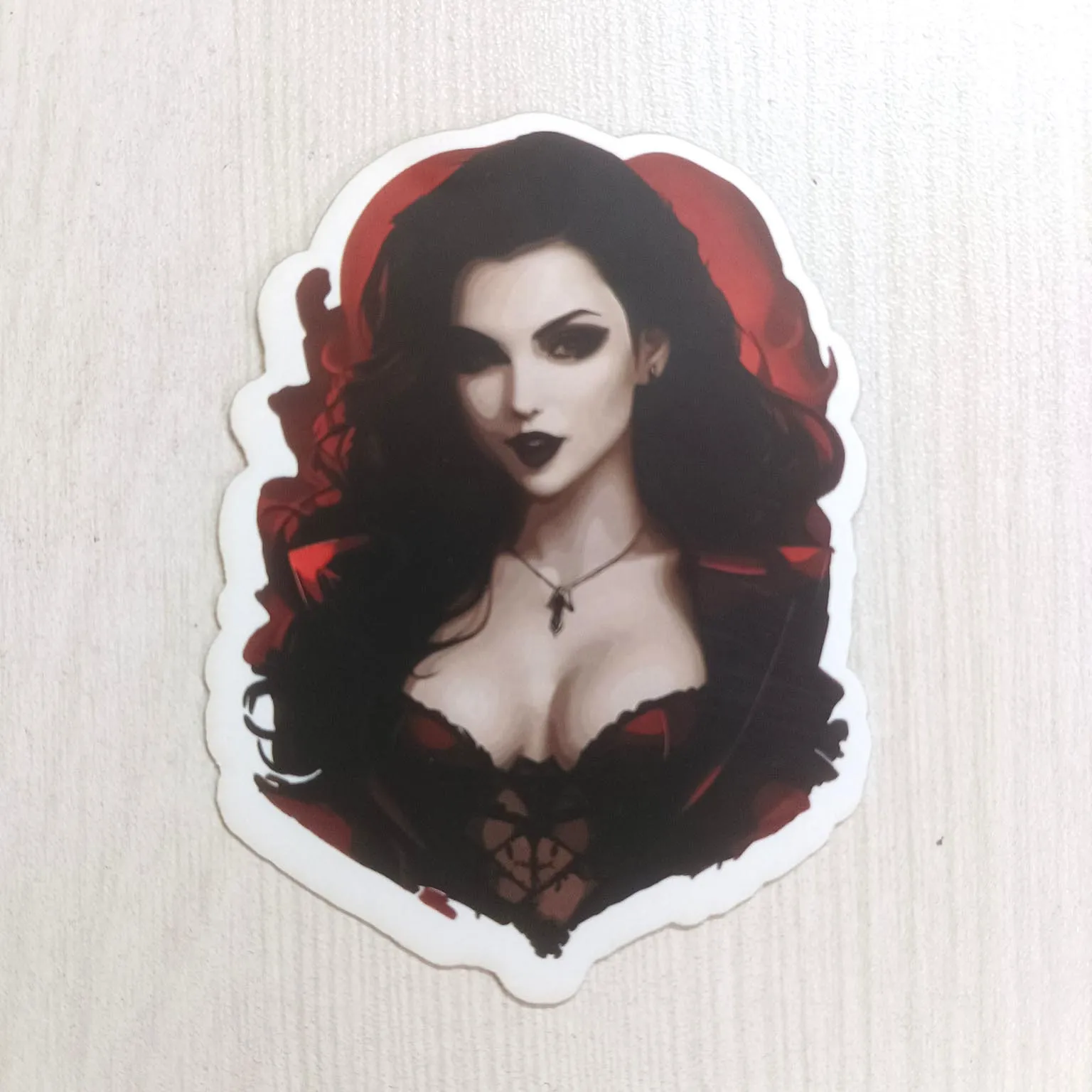 PVC Horror Vampirella Female Woman Character Sticker
