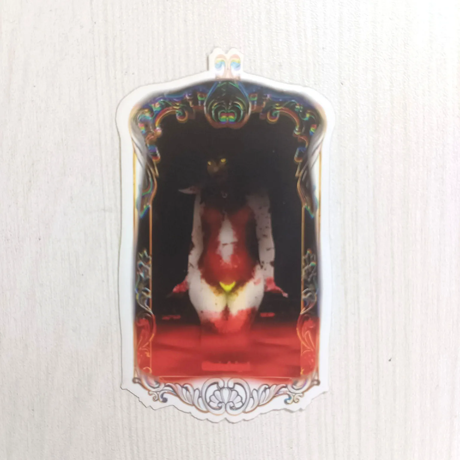 PVC Horror Vampirella Movie Girl Character Sticker