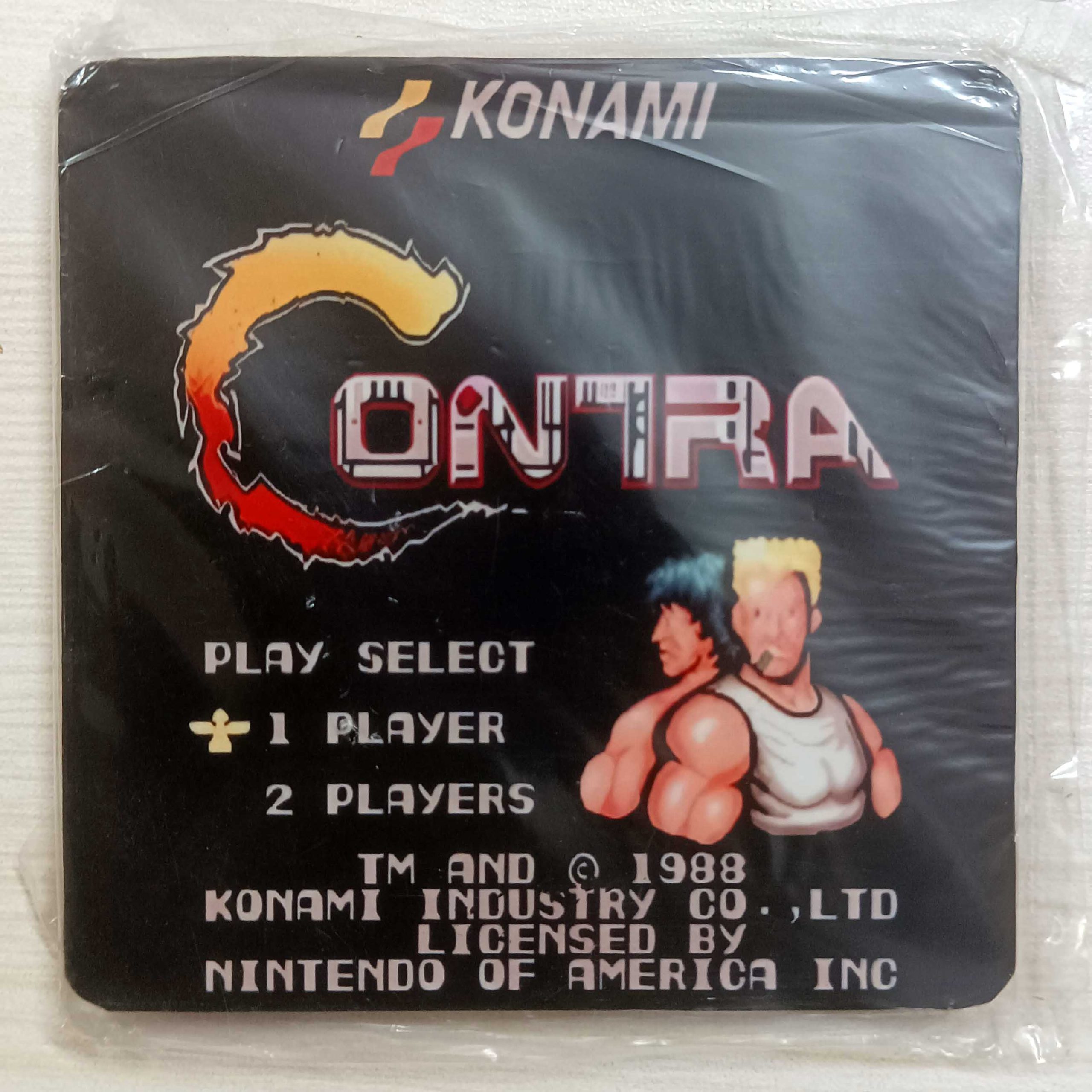 Wooden Coaster Fridge Magnet Retro Classic Game