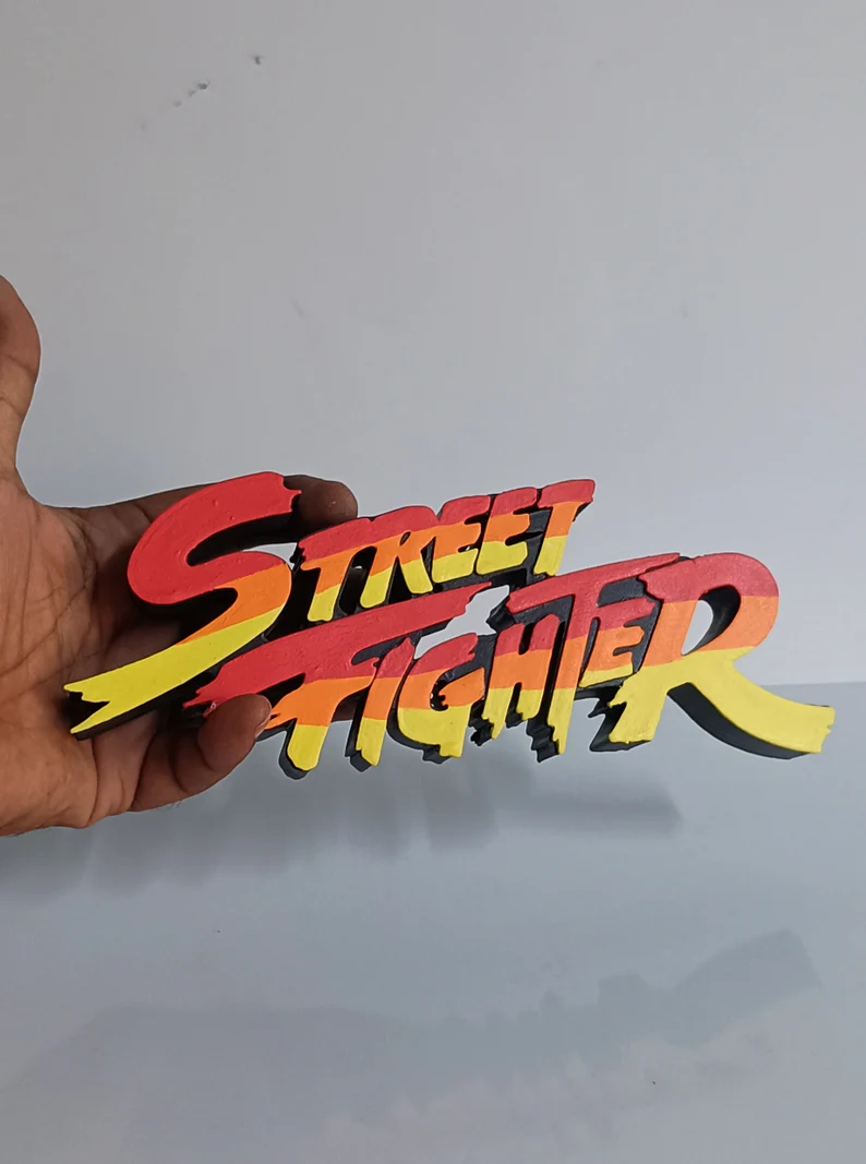 Game 3d Logo with Magnet