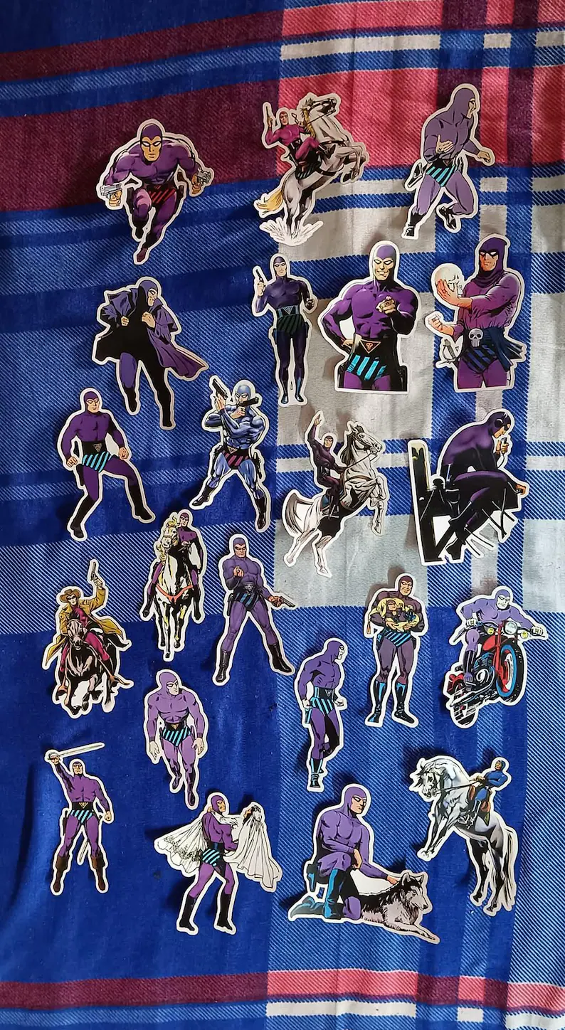 Phantom PVC Sticker 22 pcs