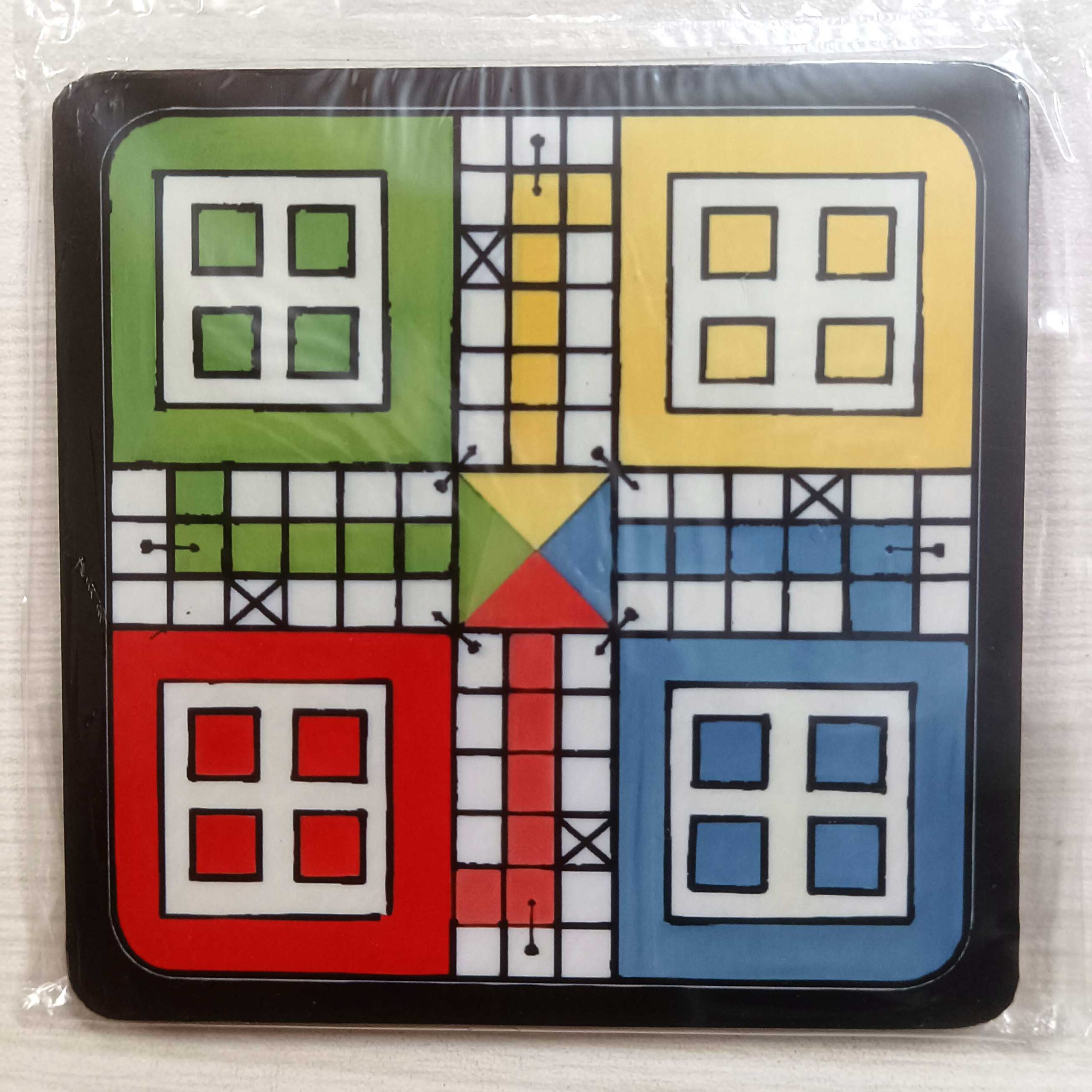 Wooden Coaster Fridge Magnet Retro Classic Game