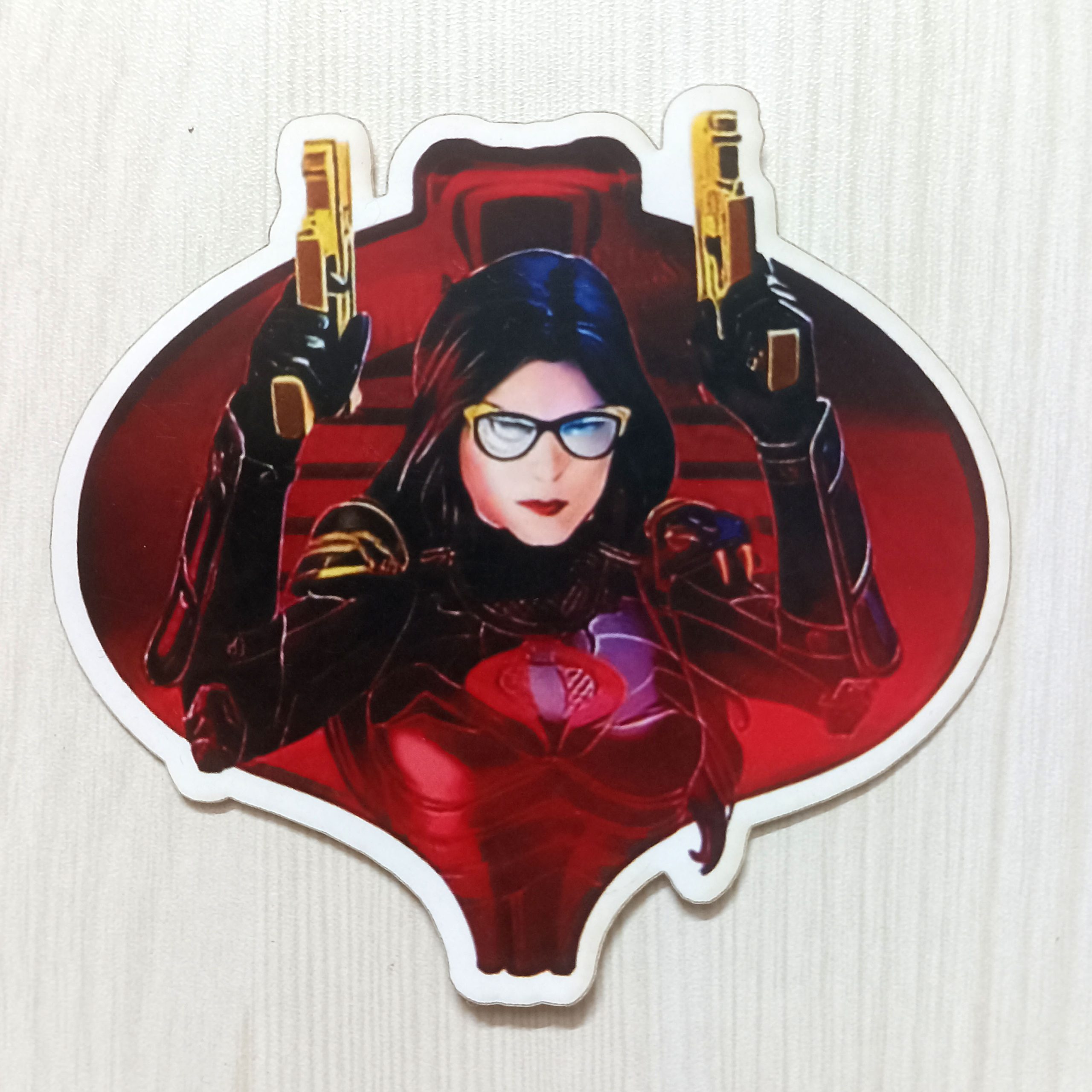 PVC Game Movie Joe Sticker