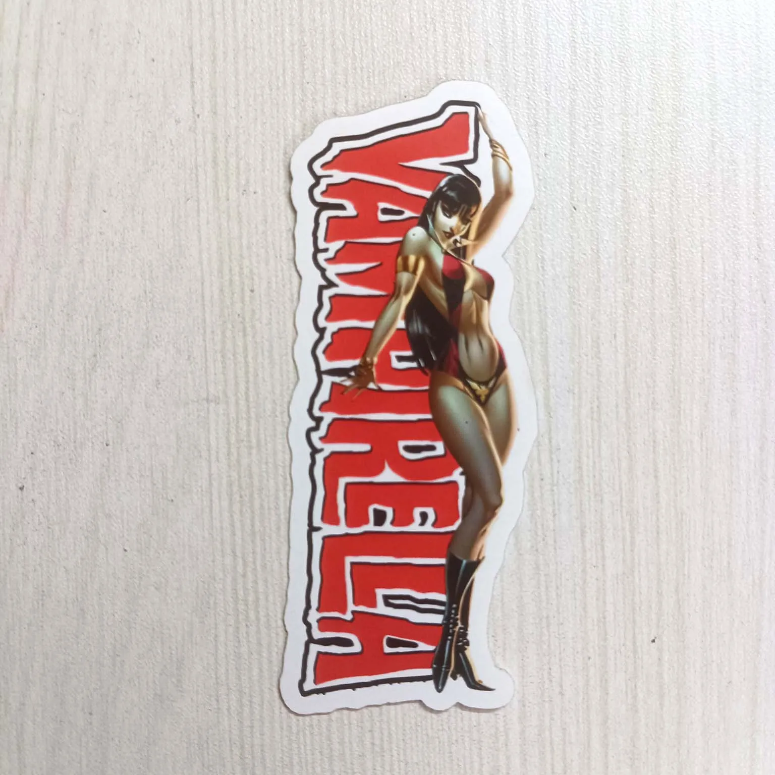 PVC Horror Vampirella Character Female Cinema Sticker