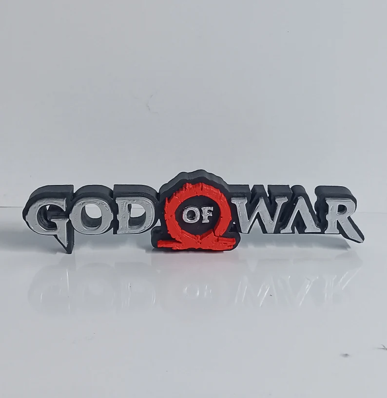 Game War 3d Logo with Magnet